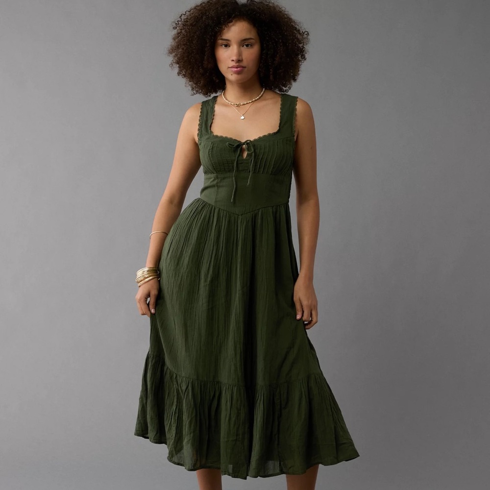 AE Corset Midi Dress